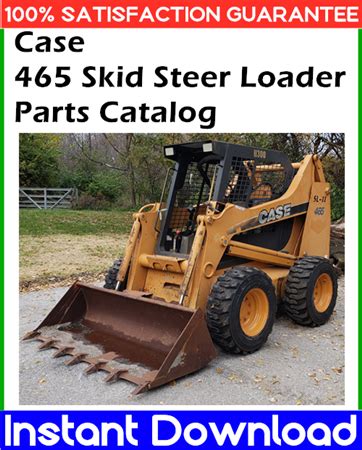 Case 465 skid steer parts catalog manual. - Mecanica de rover manuale 214 sli.