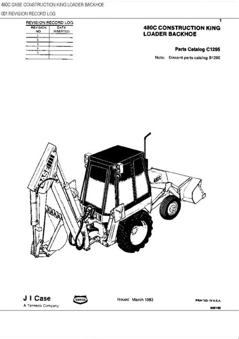 Case 480c construction king loader backhoe tractor parts manual download. - Laboratory and diagnostic testing in ambulatory care text and workbook package a guide for health care professionals.