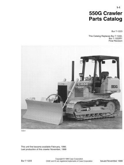 Case 550g long track dozer service manual. - Pfaff 230 sewing machine instruction manual.