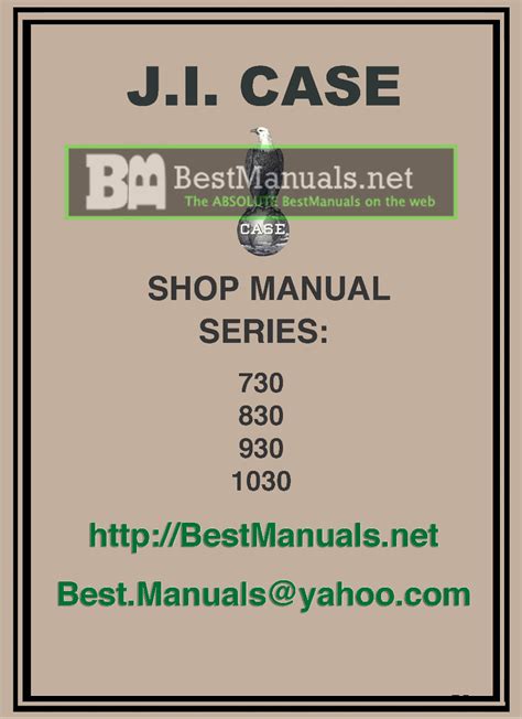 Case 730 830 930 tractor service repair manual download. - 2010 chrysler town amp country owners manual.