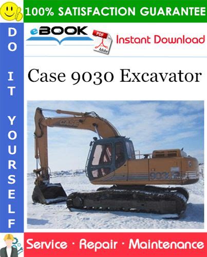 Case 9030 b excavator shop manual. - Apuntes para la historia del buen retiro.