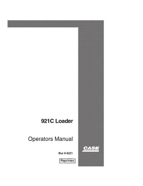 Case 921c wheel loader service repair manual. - Honda vt 750 black widow handbuch.