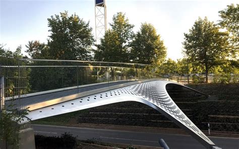 Case Pedestrian Bridge at TRUMPF Headquarters