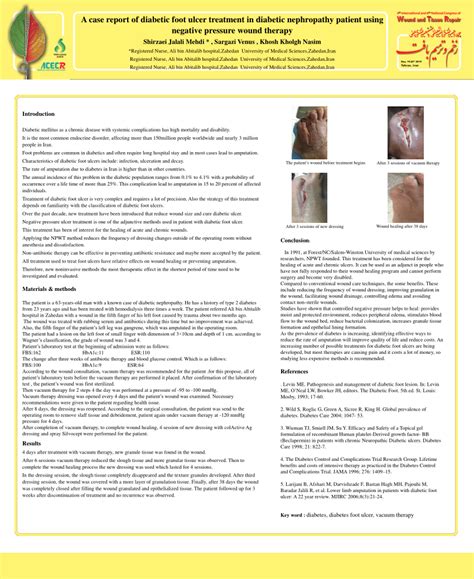 Case Report: Diabetic Foot Ulcer Infection Treated with ... - PubMed