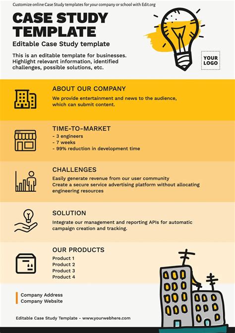 Case Study Page Template