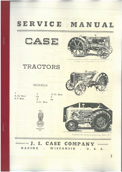 Case c d l la r s v va series tractor shop service repair manual improved. - Historia de la forma urbana spanish edition.