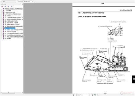 Case cx31b cx36b mini excavator service repair manual instant. - Icao aerodrome design manual part 3 pavements.