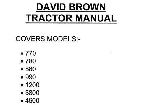 Case david brown tractor 770 780 880 990 1200 3800 4600 workshop manual. - Análisis de los sistemas de jurisdicción constitucional.