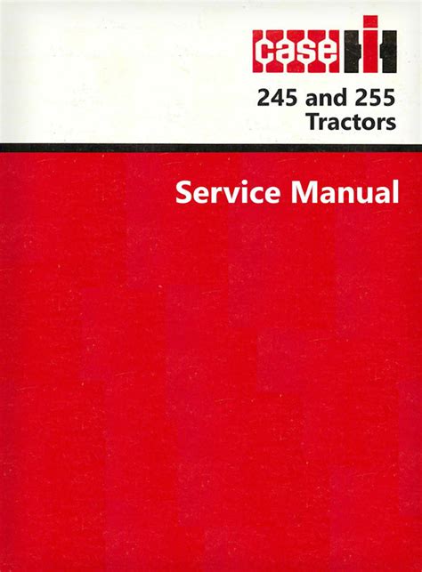 Case ih 245 255 tractor service shop repair manual binder original. - 2009 volkswagen routan service repair manual software.