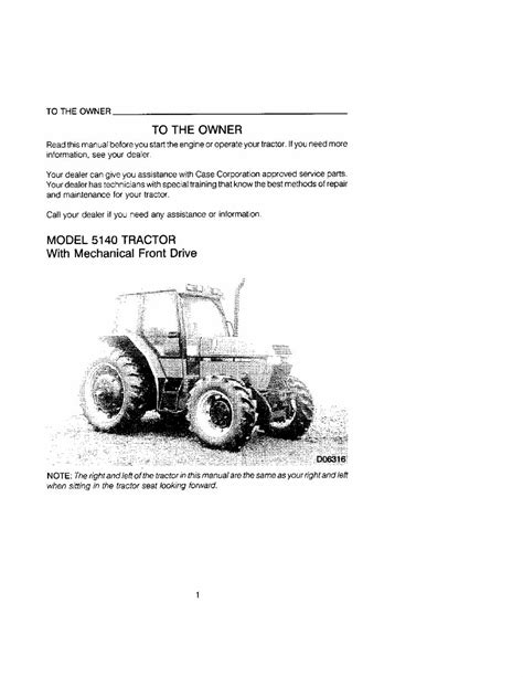Case ih 5130 5140 tractors operators manual. - Manuale di snapper se briggs stratton 725ex.