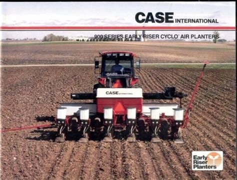 Case ih early riser 900 owners manual. - The complete guide to surfcasting by joe cermele.
