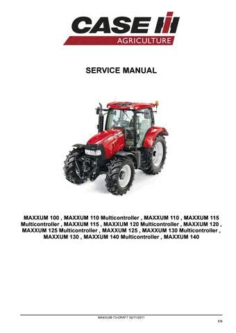 Case ih mx 125 tractor manual. - Trailer suspension manual dump valve operation.