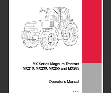 Case ih mx210 mx230 mx255 mx285 magnum tractor service shop repair manual. - Gi joe official identification price guide 1964 1999 collectibles.