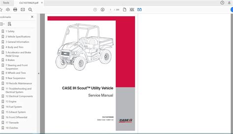 Case ih scout manual de servicio. - Case tractor 580d 580 ck loader backhoe digger workshop repair service manual.