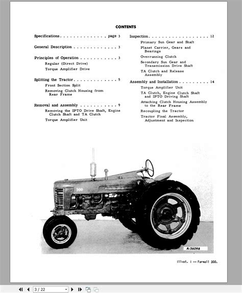 Case ih torque amplifier 300 series service manual. - Gilson vintage tractor service manual 1970s n 80s.