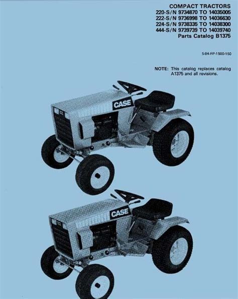 Case ingersoll tractors 220 222 224 444 parts manual. - Sony xperia miro st23 user manual.