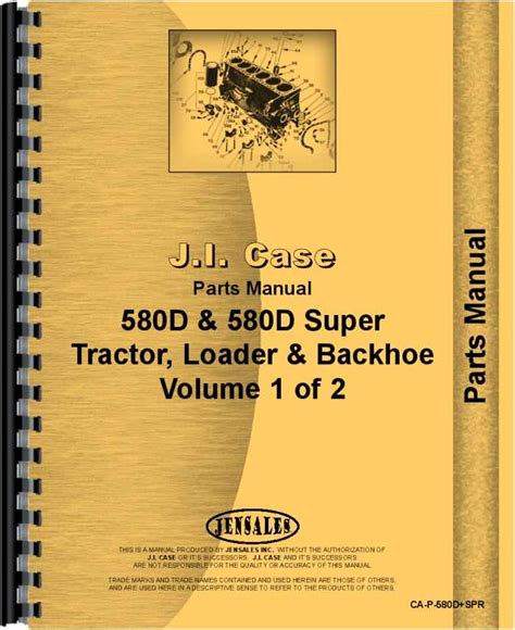 Case tractor loader backhoe parts manual ca p 580d spr. - Guida alla risoluzione dei problemi atv.