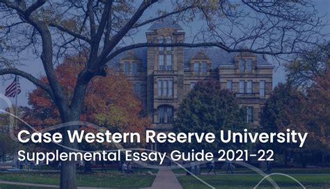 Applying to Case Western's Pre-Professional Scholars Program? Here's how toward write standout supplemental written to improve your chances of acceptance. ... See Essay Help. Find Essay Causes; Ultimate Essay Guide; Seek Cutting; Example Essays and Analysis; All Essay Guides; Common App Essay Guide; Further on Uses. …. 