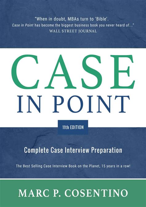 Full Download Case In Point 11 Complete Case Interview Preparation By Marc Patrick Cosentino