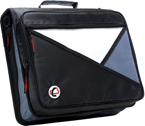 Case-it The Universal Zipper Binder - 2 Inch O-Rings - Padded Pocket that holds up to 13 Inch Laptop/Tablet - Multiple Pockets - 400 Page Capacity - Comes with Shoulder Strap - Blue LT-007 Visit the Case it Store 4.4 3,592 ratings | Search Color: Blue Style: Single Pack of 6 About this item. 