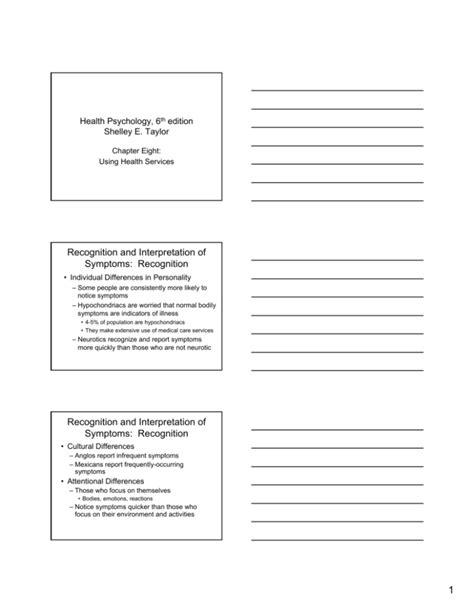 CaseStudy:ThePowerofSymptomRecognition