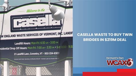 Casella to buy Twin Bridges Waste & Recycling