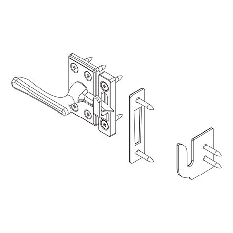 Casement Window Fastener - First Watch Security