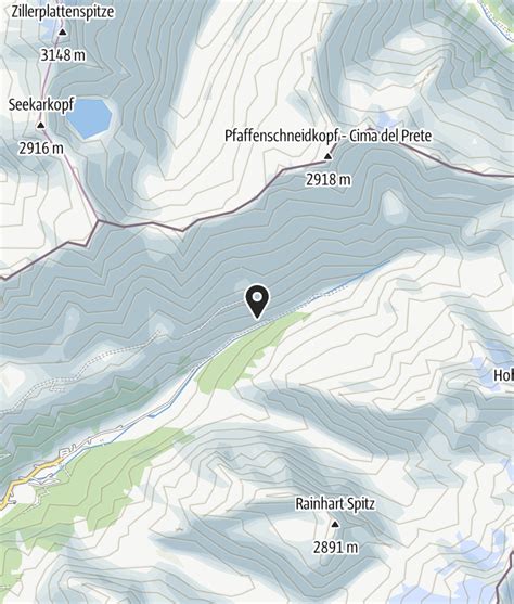 Casere - Malga Schöntalalm - Malga Tauernalm Map, Guide