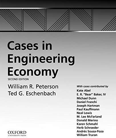 Cases In Engineering Economy
