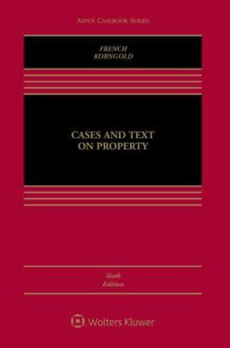 Download Cases And Text On Property By Susan F French