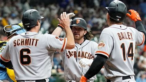 Casey Schmitt homers, Patrick Bailey gets big hit in SF Giants’ win against Braves
