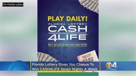 Jul 10, 2015 · The Florida Lottery adds CASH 3™ and PLAY 4™ add midday draws at 1:30 p.m., offering players two daily chances to play and win! Mar 02: FLORIDA LOTTO ® begins offering $2 and $3 LOTTO PLUS™ tickets, allowing players to add millions more to their jackpot! LOTTO PLUS ended October 11, 2009. Jan 21 .