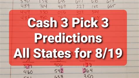 Cash 3 predictions fl. With support from Florida Lottery players like you, we are celebrating another milestone in our mission to support education in Florida. The Florida Lottery has now contributed more than $44 billion to Florida's students and schools since 1988! ... BREVARD COUNTY MAN TURNS $50 INTO $1 MILLION PLAYING THE 500X THE … 