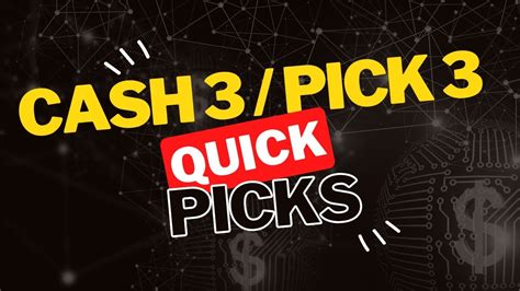 Cash 3 quick pick hot number. Things To Know About Cash 3 quick pick hot number. 
