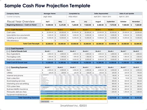 Cash Flow Projection Adalah