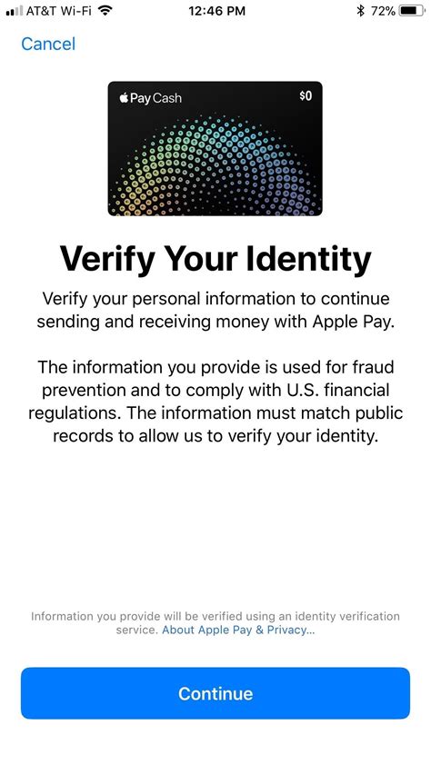 Level 10. 88,406 points. Posted on Jun 3, 2020 5:17 PM. For Apple Cash & Apple Card, yes - Identity verification for Apple Card or Apple Cash - Apple Support. View in context. 1 reply.. 