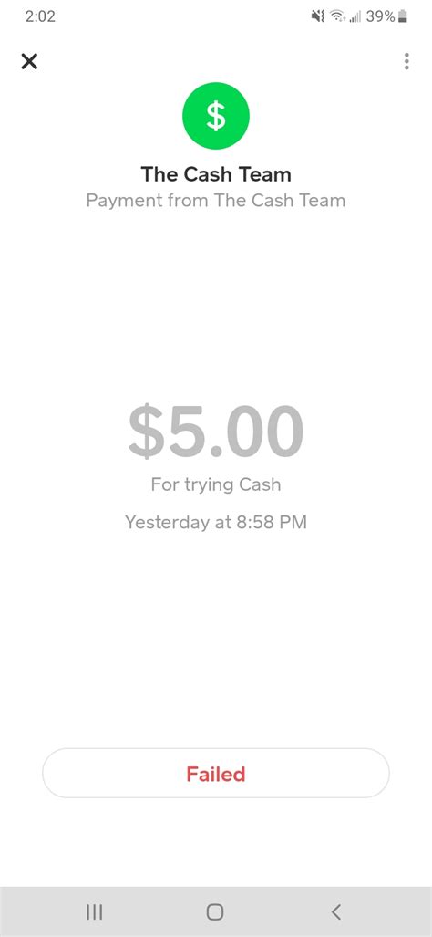 Cash app payment failed screenshot. Start by closing and restarting the app, or check to see if it works in a web browser. Here are seven common ways to get the Cash App back up and running. Advertisement. Advertisement. Similar to ... 