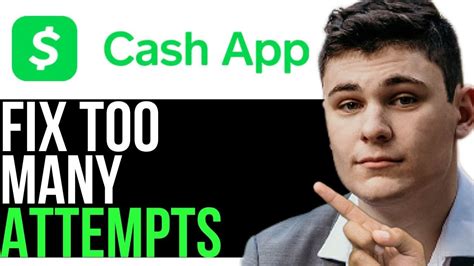 How To Fix Cash App Too Many Attempts (How To Solve Cash App Error "Too Many Atempts"). In this video tutorial I will show how to fix Cash App Too Many Attem.... 