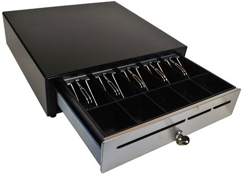 Cash drawer counter. Cash Register Drawer for (POS) Point of Sale System 16", Stainless Steel Front and Removable Coin Tray, 5 Bill/6 Coin, 24V, RJ11/RJ12 Key-Lock, Media Slot,Cash Till, Money Drawer for Businesses, Black. Stainless Steel, Metal. 122. $5995. FREE delivery Wed, Feb 21. Or fastest delivery Tue, Feb 20. More Buying Choices. 