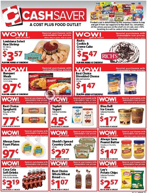 Cash savers weekly ad. Connellsville Cash Saver 119 Memorial Blvd. Connellsville, Pennsylvania 15425 724-628-9893. Hours: 8am to 9pm Sunday-Saturday. Store Details 