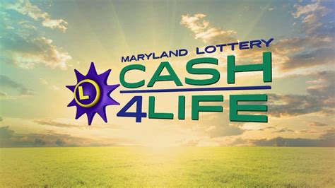 Maryland (MD) Cash4Life Prizes and Odds for Mon, Jan 29, 2024 