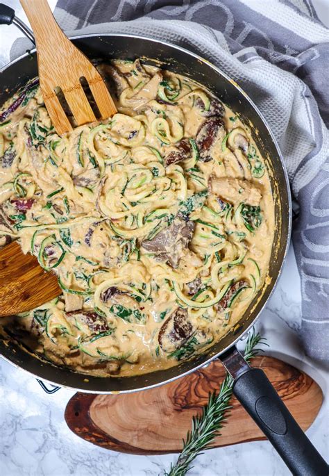 Cashew Cream Pasta Vegan + GF - Good Food Baddie