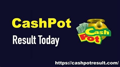 Cashpot results for yesterday. Recent Cash Pot Winning Numbers. 4 October 2023. Wednesday. 11 12 13 17 19. Multiplier 1. 3 October 2023. Tuesday. 03 05 10 14 19. Multiplier 1. 