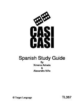 Casi casi spanish study guide answers. - 2001 audi a4 seat cover manual.