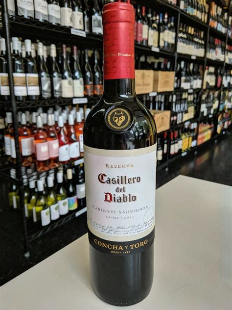 Casillero del diablo wine. Chile · Central Valley · Casillero del Diablo · Red wine · Cabernet Sauvignon. 3.6. 7849 ratings. Add to Wishlist. Casillero del Diablo Cabernet Sauvignon (Reserva) 2020 $9.99. Price is per bottle. The 2020 vintage is not available for purchase right now. But we have this 2021 vintage instead. 