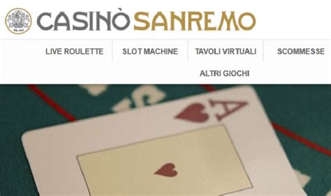 casino san remo italia