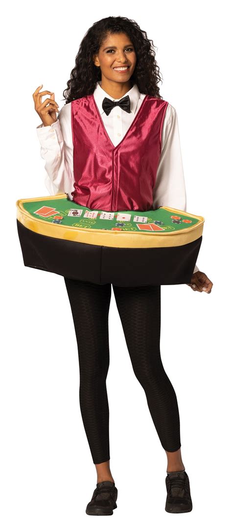 casino worker outfit