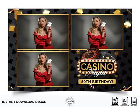 casino event photo booth