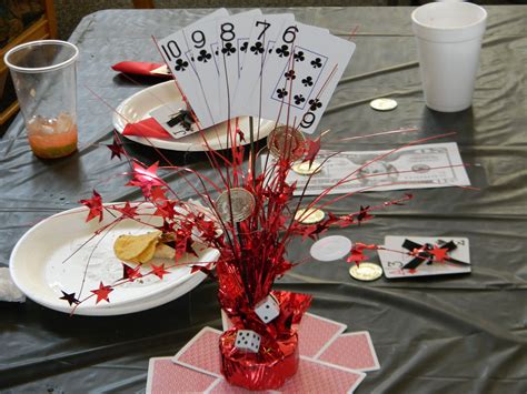 roulette party decorations