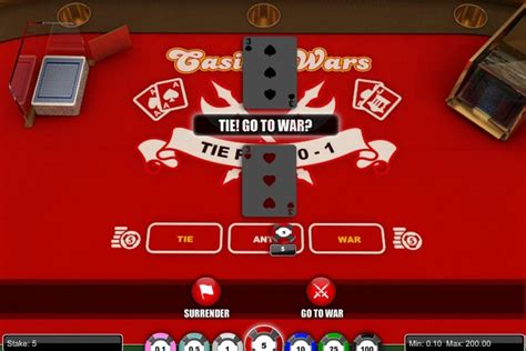 casino war tips